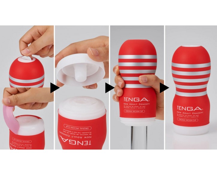 Мастурбатор VACUUM TENGA CUP