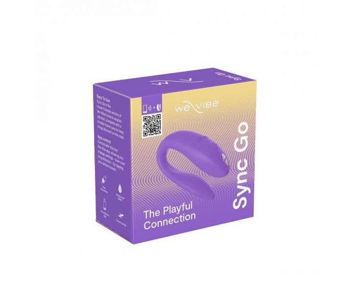 Смарт-вібратор для пар We-Vibe Sync GO Light Purple