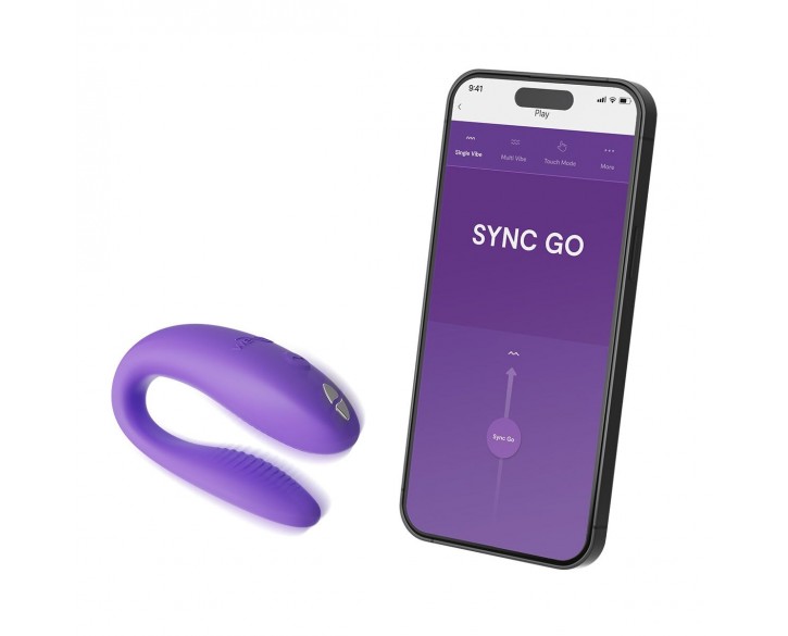 Смарт-вібратор для пар We-Vibe Sync GO Light Purple