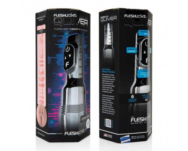 Вібромастурбатор Fleshlight Pink Quiver