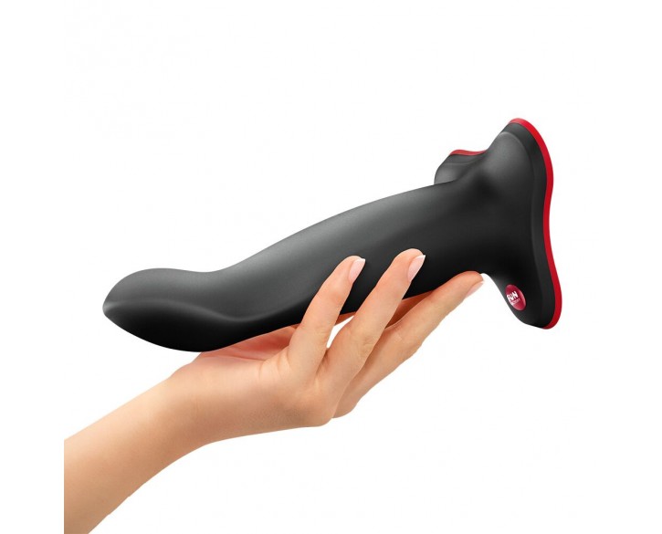Фалоімітатор Fun Factory LIMBA FLEX L Black, гнучкий, з ефектом пам’яті, підходить для точки G
