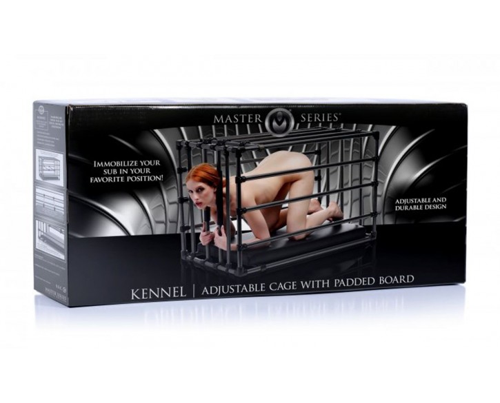 Міцна розбірна клітка для покарань Kennel Adjustable Bondage Cage