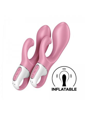 Вібратор-кролик надувний Satisfyer Air Pump Bunny 2