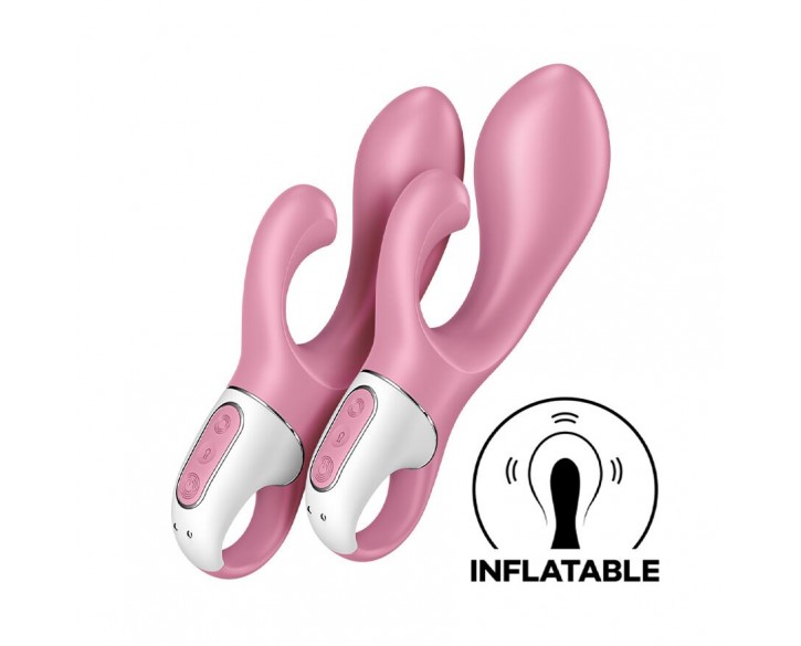 Вібратор-кролик надувний Satisfyer Air Pump Bunny 2