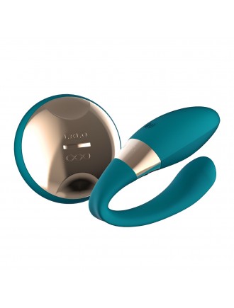 Вібратор для пар LELO Tiani Duo Ocean Blue, 2 мотори, пульт ДК