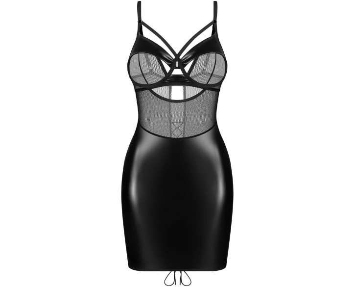 Сорочка Obsessive Dominna chemise & thong L/XL