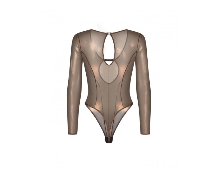 Боді Obsessive Soranna long-sleeved teddy S/M