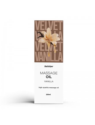 Масажна олія Satisfyer Massage Oil Vanilla 250 мл