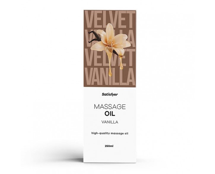 Масажна олія Satisfyer Massage Oil Vanilla 250 мл