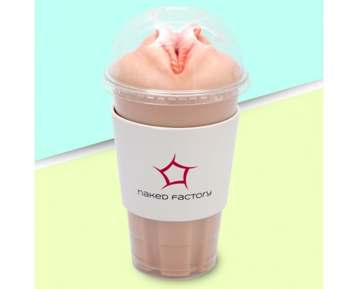 Мастурбатор-вагіна Naked Factory Cup Sleeve V–4, наскрізний