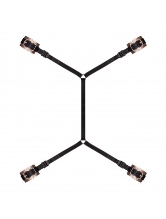 Фіксатор рук і ніг для ліжка Rosy Gold - Under-Mattress Restraint Set