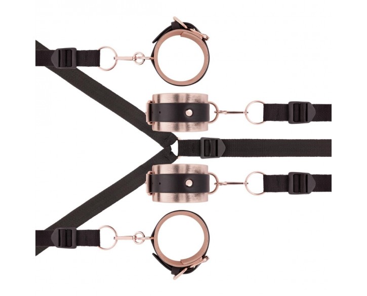 Фіксатор рук і ніг для ліжка Rosy Gold - Under-Mattress Restraint Set