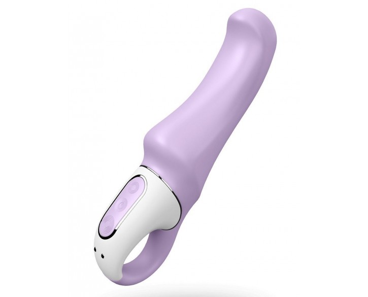 Потужний вібратор Satisfyer Vibes Charming Smile з гнучким стовбуром, літій силікон, 12 режимів