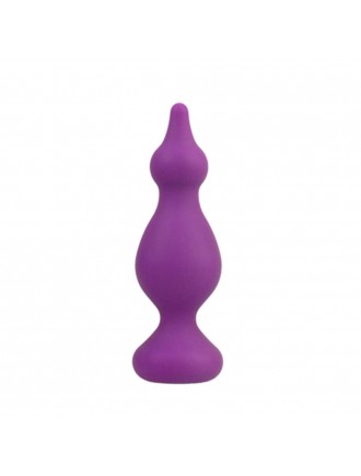 Анальна пробка Adrien Lastic Amuse Medium Purple (M) з двома переходами, макс. діаметр 3,6 см