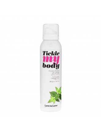 Масажна піна Love To Love TICKLE MY BODY Fresh Mint (150 мл) зволожувальна