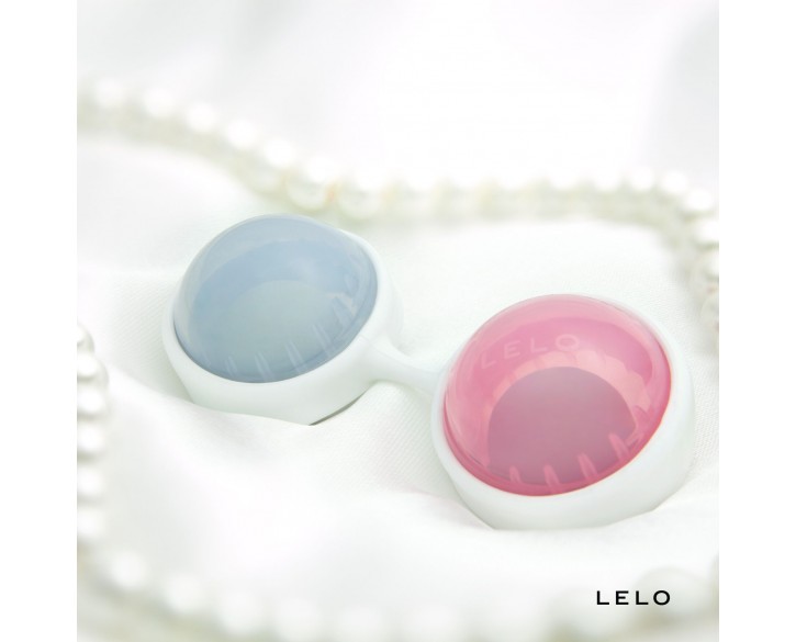 Набір вагінальних кульок LELO Beads Mini, діаметр 2,9 см, змінне навантаження, 2х28 та 2х37 г