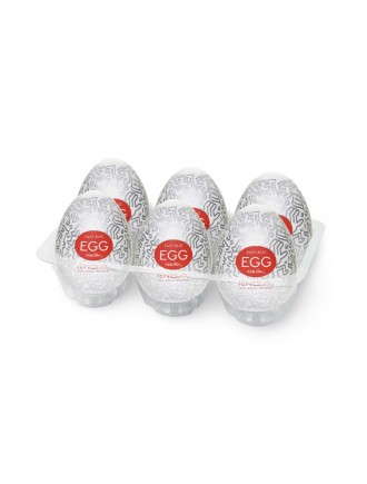 Набір мастурбаторів-яєць Tenga Keith Haring Egg Party (6 яєць)