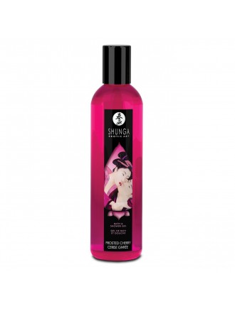 Гель для душу Shunga Shower Gel – Frosted Cherry (250 мл) з рослинними оліями та вітаміном Е