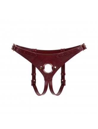 Трусики для страпона Liebe Seele Wine Red Strap on Harness