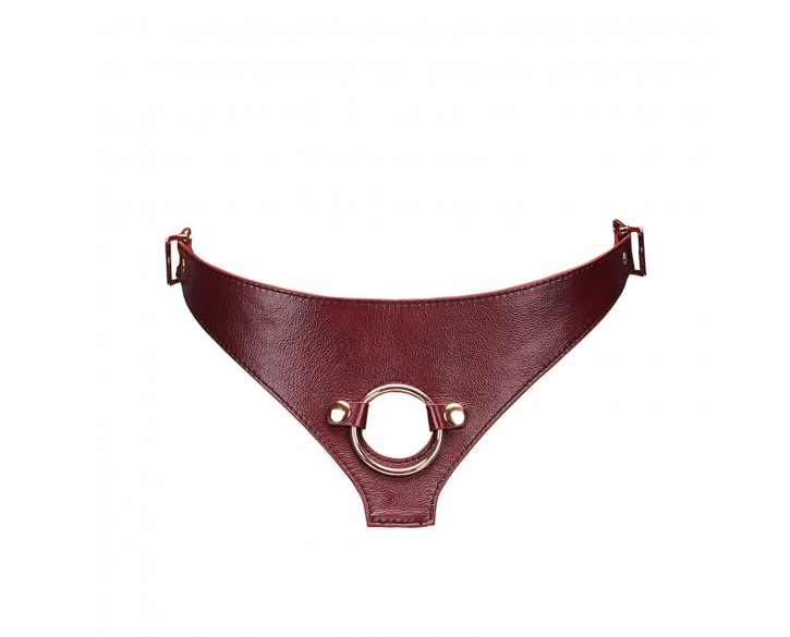 Трусики для страпона Liebe Seele Wine Red Strap on Harness