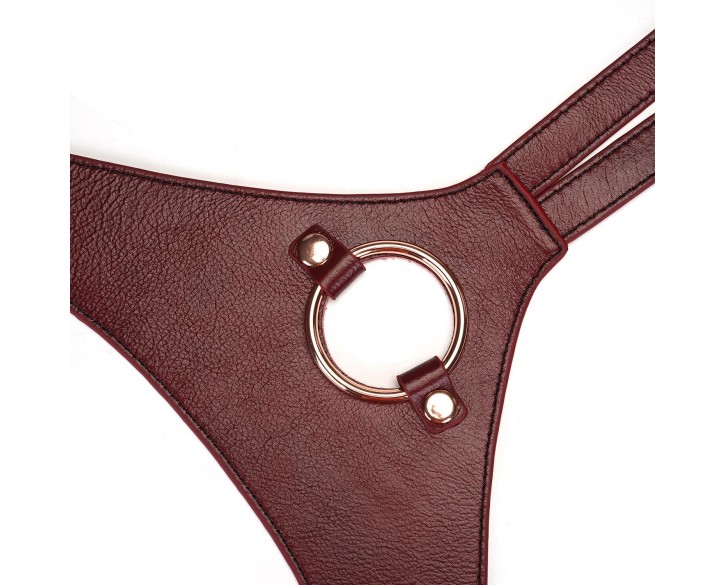 Трусики для страпона Liebe Seele Wine Red Strap on Harness