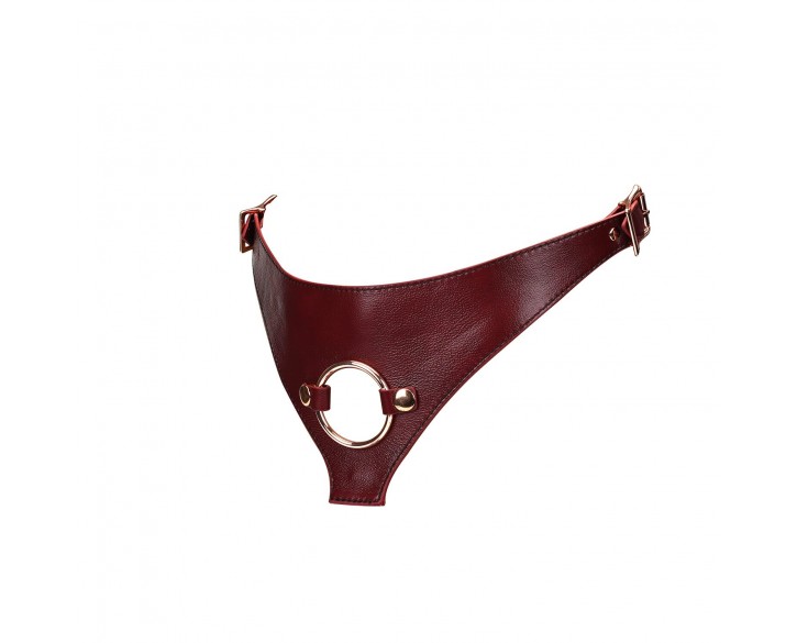 Трусики для страпона Liebe Seele Wine Red Strap on Harness