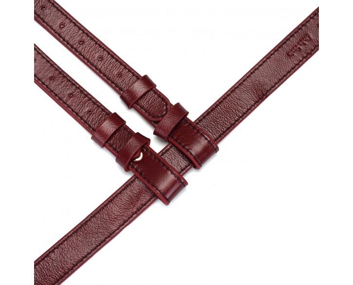 Трусики для страпона Liebe Seele Wine Red Strap on Harness