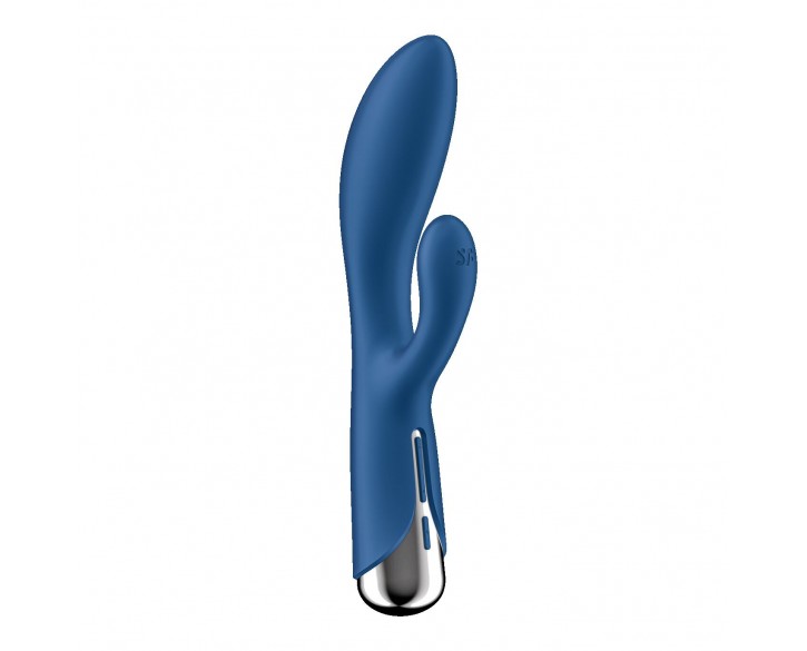 Вібратор-кролик з ротацією Satisfyer Spinning Rabbit 1 Blue, 3 мотори