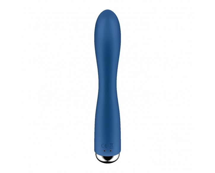 Вібратор-кролик з ротацією Satisfyer Spinning Rabbit 1 Blue, 3 мотори