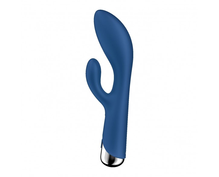 Вібратор-кролик з ротацією Satisfyer Spinning Rabbit 1 Blue, 3 мотори