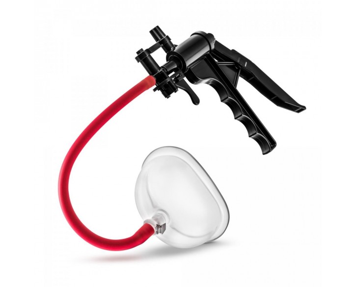 Вакуумна помпа для вульви Blush Temptasia – Advanced Pussy Pump System, механічна, важіль