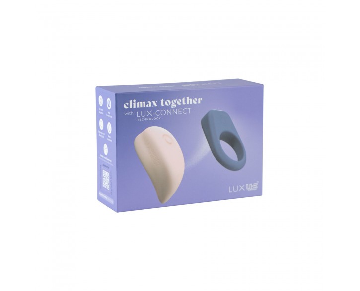 Смарт-вібратор для пар Kiiroo Luxus, вібратор для клітора та ерекційне кільце