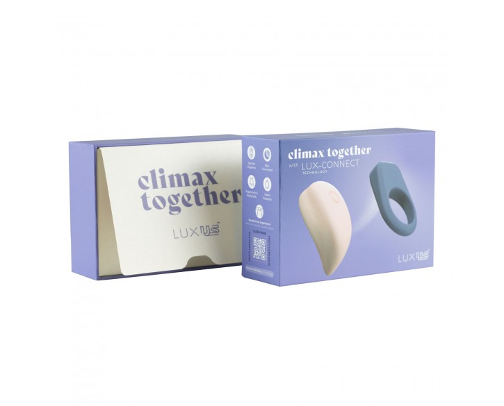 Смарт-вібратор для пар Kiiroo Luxus, вібратор для клітора та ерекційне кільце