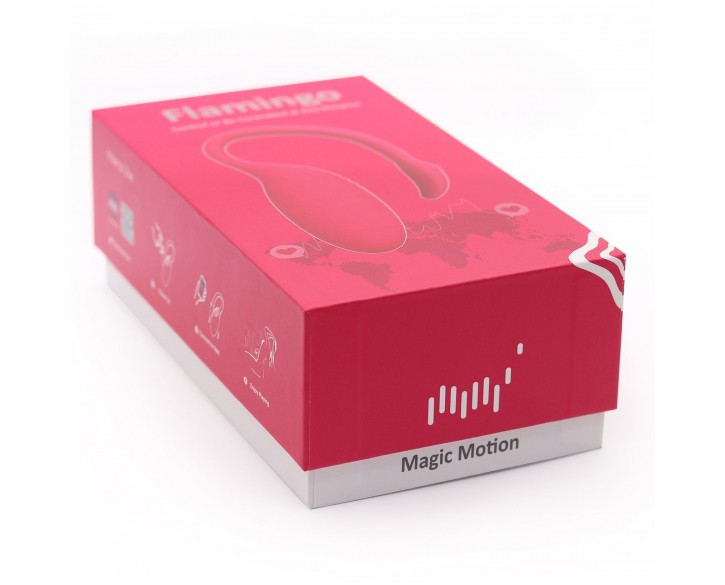 Смарт-віброяйце Magic Motion Flamingo зі стимулятором клітора, 3 види вправ Кегеля