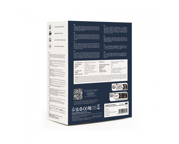 Інтерактивний масажер простати та вібратор точки G Svakom Vick Neo 2