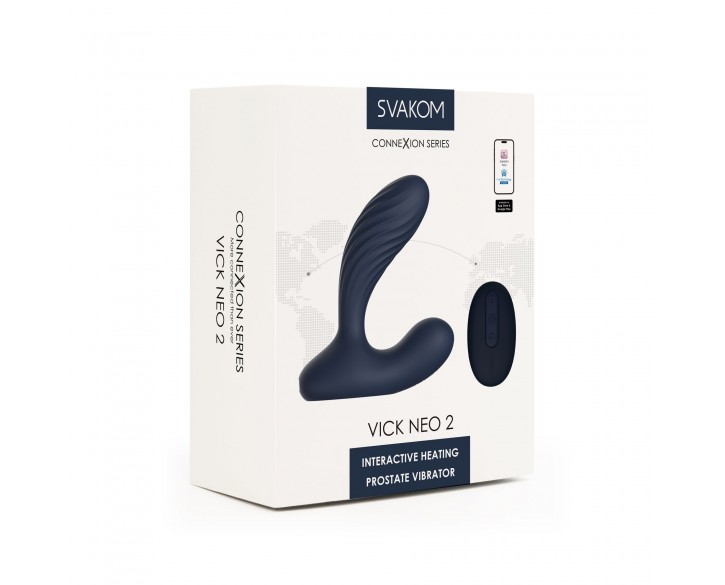 Інтерактивний масажер простати та вібратор точки G Svakom Vick Neo 2