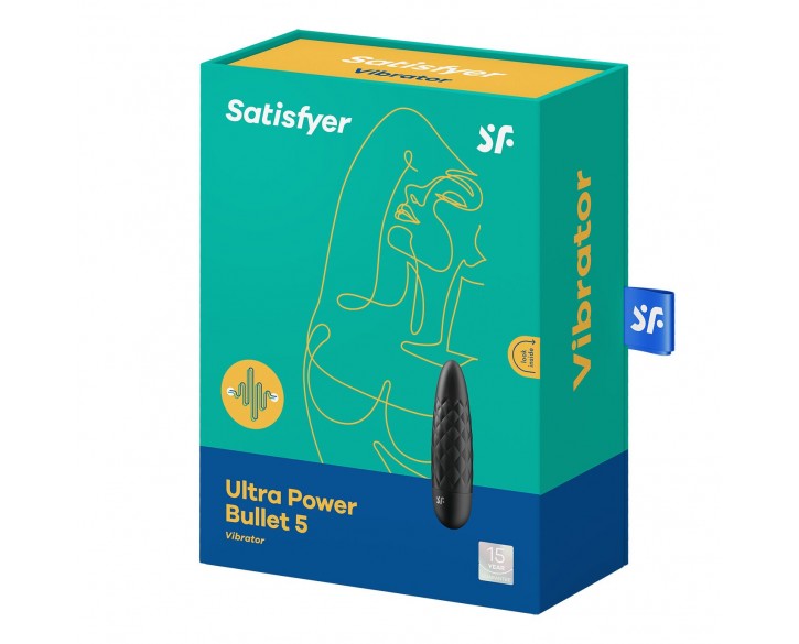 Мінівібратор Satisfyer Ultra Power Bullet 5 Black