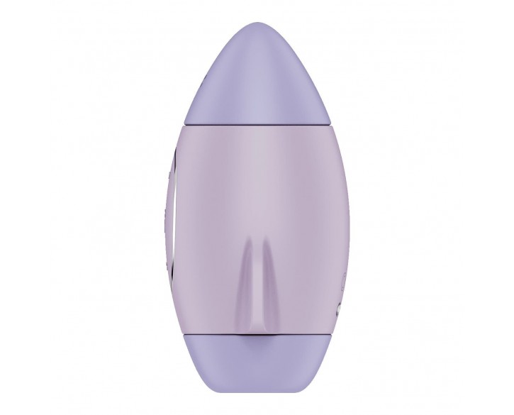 Вакуумний стимулятор з вібрацією Satisfyer Mission Control Violet, 2 незалежні мотори