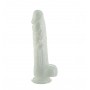 Фалоімітатор ADDICTION Pearl 8.5" Dildo with Balls, віброкуля в подарунок