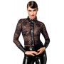 Блуза Noir Handmade F377 Noirelle Lace Button-up Shirt L