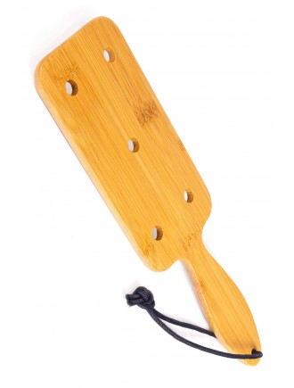 Падл Fetish Tentation Paddle Wide and Short Bamboo, упакований у ПЕ пакет