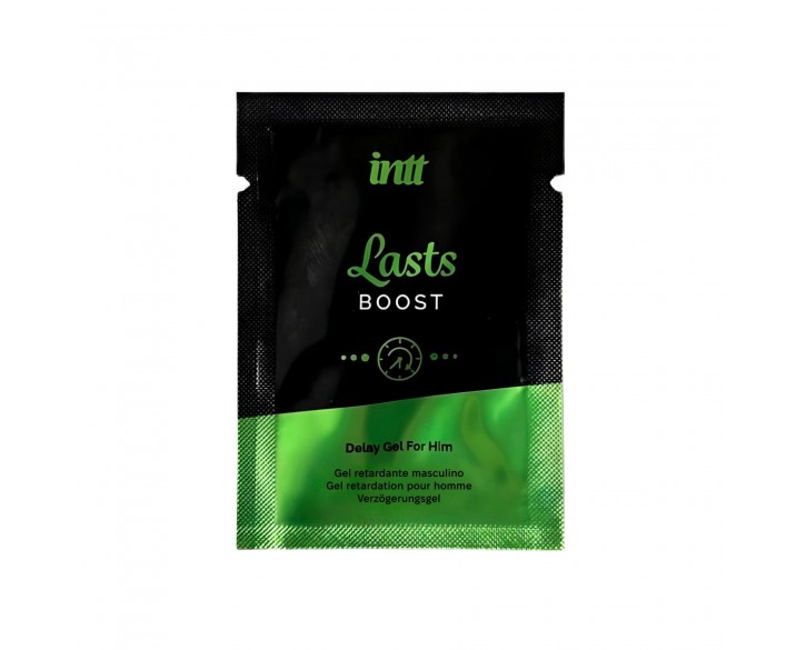Пробник пролонгатора для чоловіків Intt Lasts (2 мл) з екстрактом гвоздики та м'яти