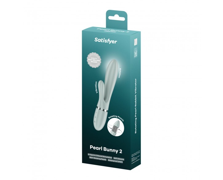 Вібратор-кролик Satisfyer Pearl Bunny 2 Greygreen