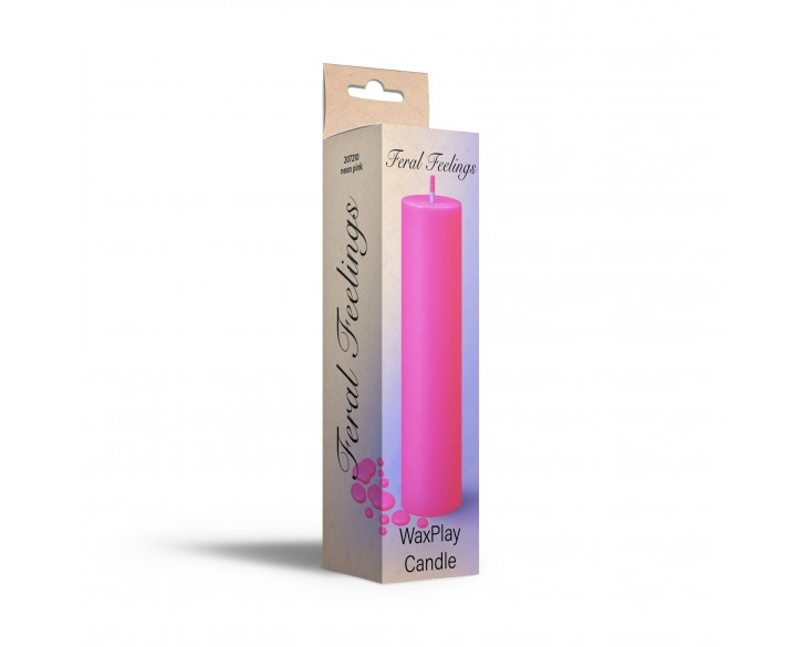 Свічка для WaxPlay Feral Feelings UV-neon 15 см Neon Pink