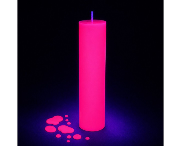 Свічка для WaxPlay Feral Feelings UV-neon 15 см Neon Pink