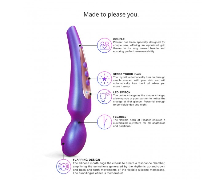 Вібромассажер Love To Love Pleaser Iridescent Night