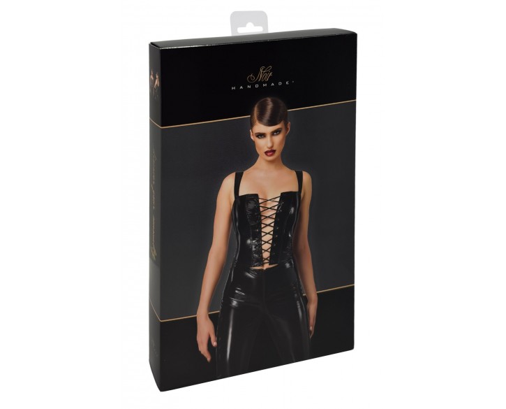 Корсет Noir Handmade F379 Dominae Frontbind PVC Corset Top L