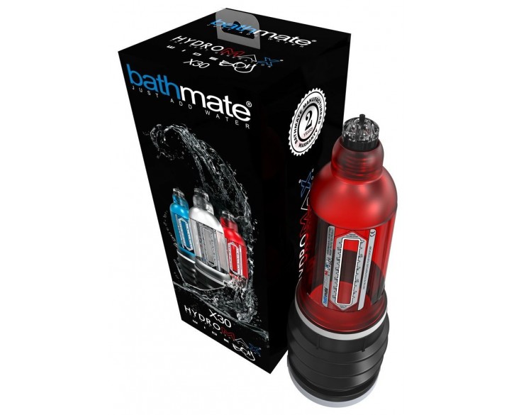 Гідропомпа Bathmate Hydromax 7 WideBoy Red (X30) для члена довжиною від 12,5 до 18 см, діаметр до 5,