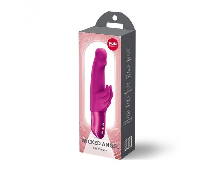 Вібратор-кролик Fun Factory Wicked Angel Magenta