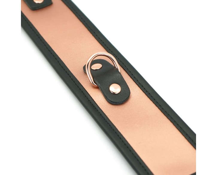 Нашийник з повідцем Liebe Seele Rose Gold Memory Collar with Leash